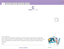 Tablet Screenshot of careconcepts.nl